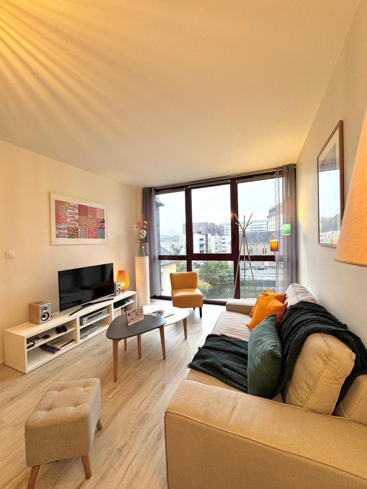 דירות Le Nantais, Centre De Rennes Avec Garage Prive מראה חיצוני תמונה